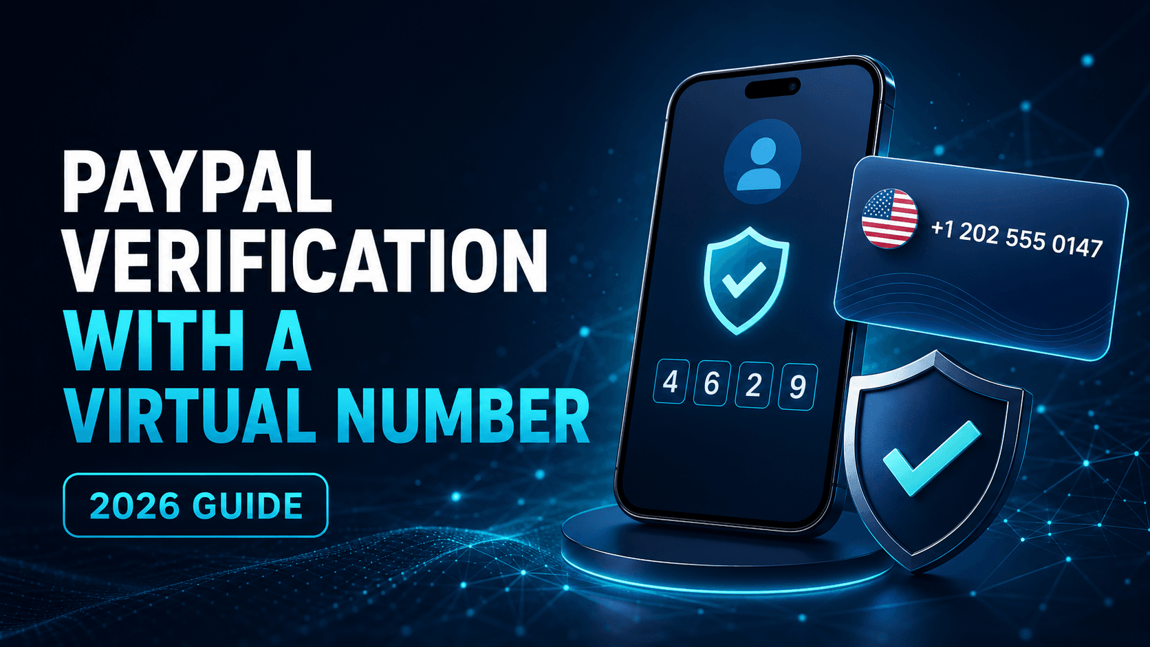 PayPal account verification with a virtual number in 2026